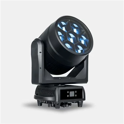 Appareil de lavage à tête mobile à LED